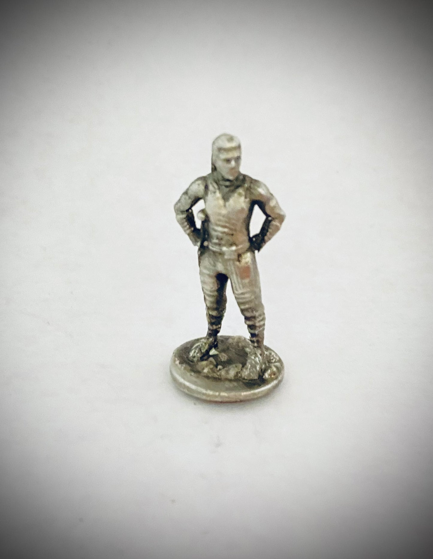 Blackened Antique Single Pewter - Manx
